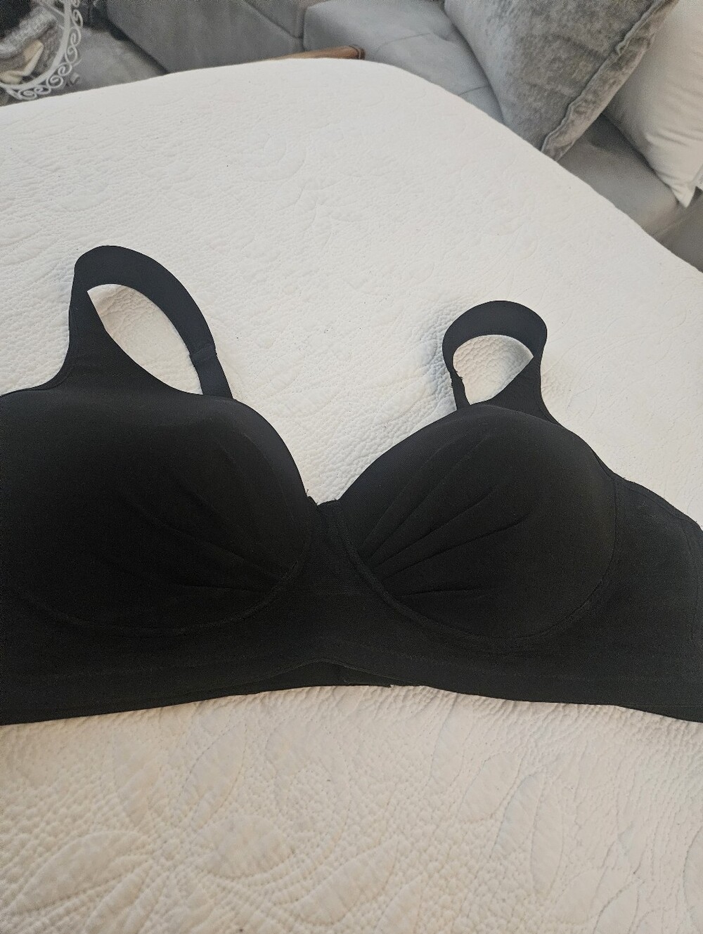 Shear Shapewear Black Seamless Comfort Bra - Women Intimates & Sleepwear 3X